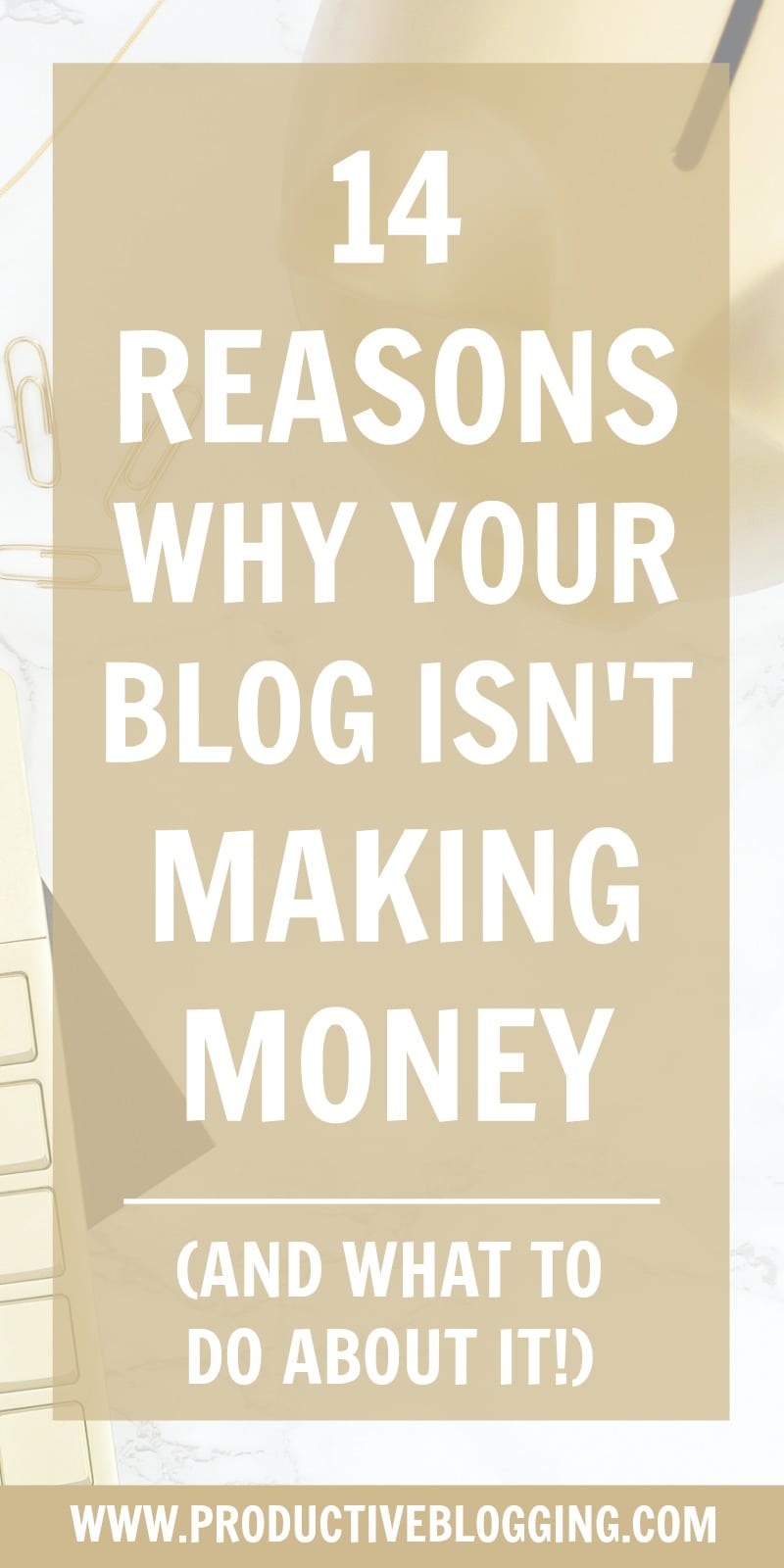 Is your blog making you a regular full-time income you are proud of? No? Then you are definitely going to want to read this post… here are 14 reasons why your blog isn’t making money (and what to do about it!) #blogging #makemoneyblogging #profitableblogging #successfulblogging #productiveblogging #bloggingtips #blogginghacks #bloggers #solopreneur #mompreneur #businessowner #savvybusinessowner #mycreativebiz #beyourownboss #seizetheday #makeithappen #tipoftheday #productiveblogging