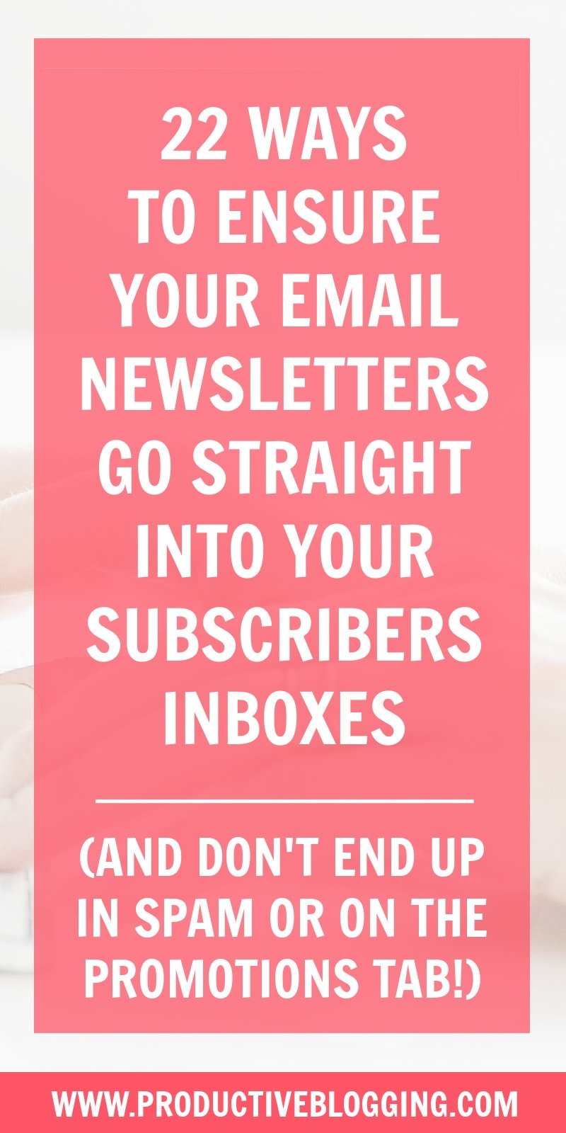 Do your email newsletters often end up in the spam folder? Here's how to improve your email deliverability so more of your emails end up in inboxes! #emailmarketing #emaildeliverability #convertkit #emaillist #emaillistgrowth #growyouremaillist #emailmarketingtips #listbuilding #subscribers #blogging #bloggers #bloggingtips #growyourblog #bloggrowth #productivity #productivitytips #productiveblogging #blogsmarternotharder