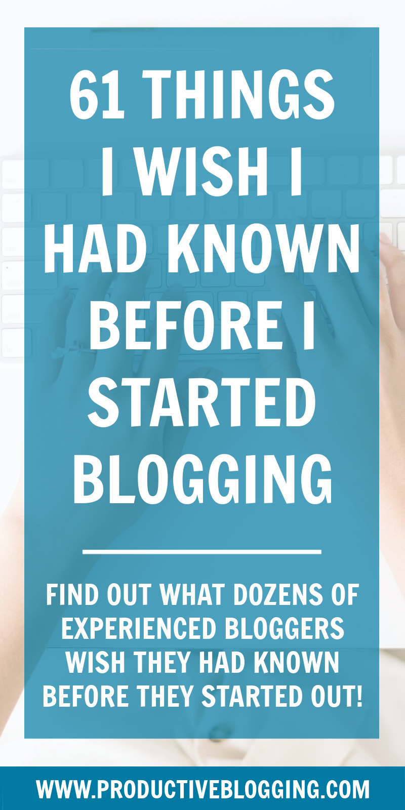 Thinking of starting a blog? Don’t do anything until you have read this! Experienced bloggers share 61 things they wish they had known before they started blogging… #startablog #makemoneyblogging #moneymakingblog #profitableblog #contentmarketing #blogginglife #bloglife #blog #blogging #blogger #bloggersofIG #professionalblogger #bloggingismyjob #solopreneur #mompreneur #fempreneur #bloggingbiz #bloggingtips #productivitytips #productivity #blogsmarternotharder #productiveblogging