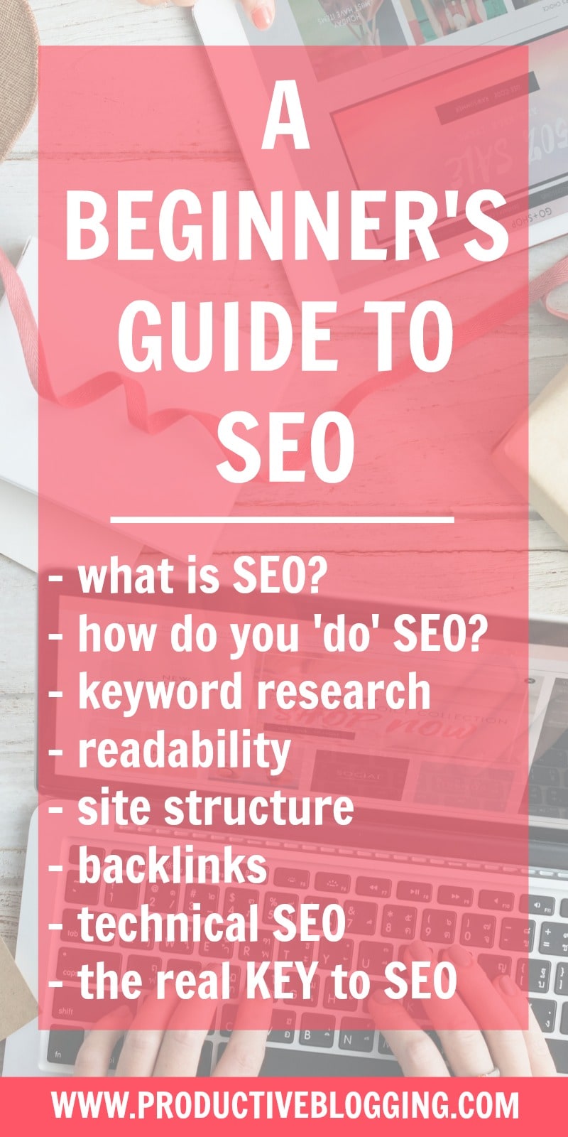 Do you find SEO confusing and complicated? Do you wish you understood more about SEO and how it works? Then you NEED to read my beginner’s guide to SEO! #SEO #SEOforbeginners #beginnersSEO #yoast #yoastseo #yoastplugin #searchengineoptimization #keywords #growyourblog #bloggrowth #bloggrowthhacks #SEOtips #bloggingtips #productiveblogging #blogsmarter #blogsmarternotharder #BSNH