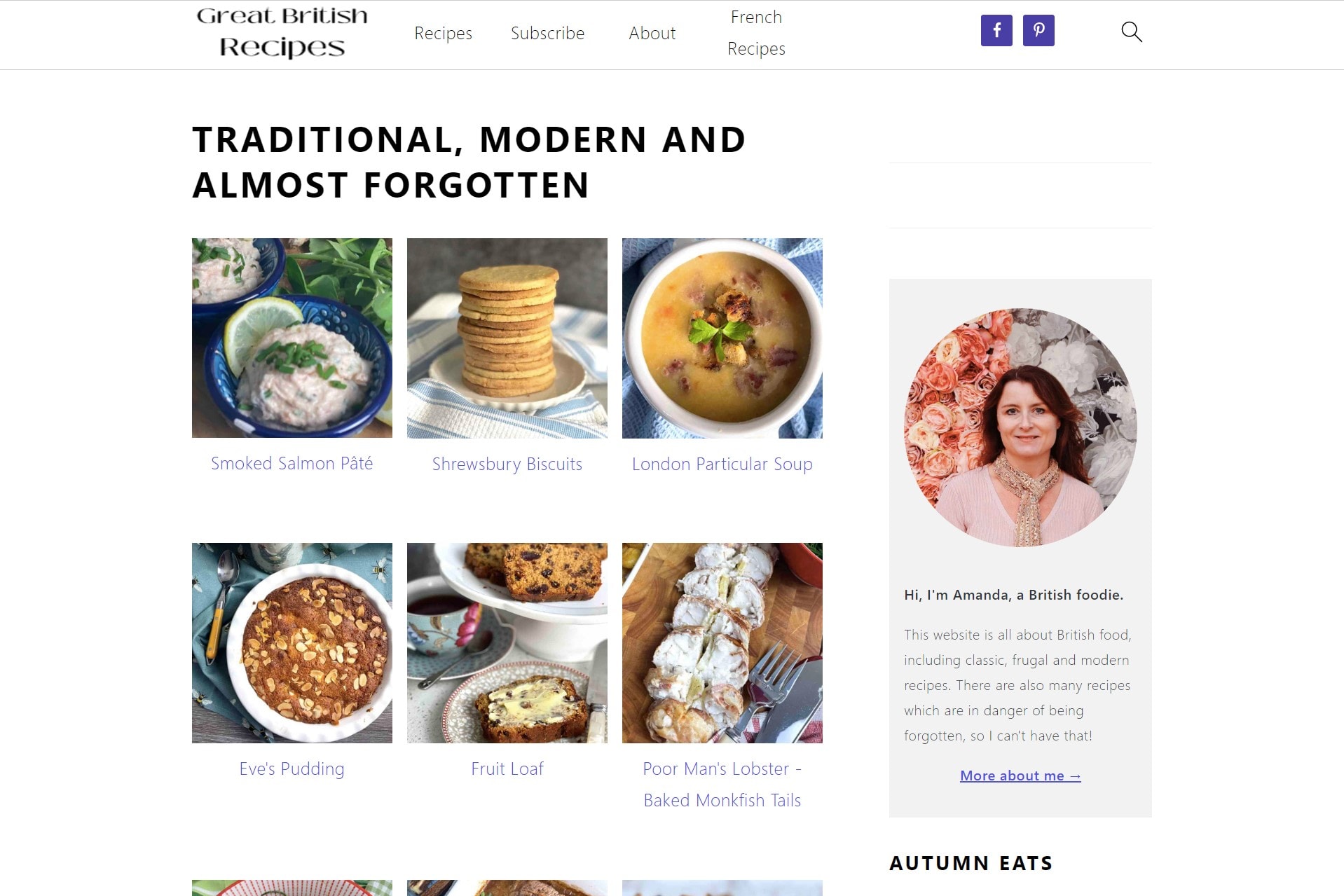 Great British Recipes Screenshot