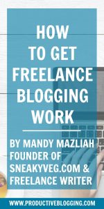 So you write your own blog and now you’re thinking that you’d like to make money writing for other publications? There are plenty of opportunities out there but finding them isn’t always easy!  Mandy Mazliah, founder of @SneakyVegBlog and @CookVeggielicious, and a freelance writer, shares her tips on how to get freelance blogging work #freelancewriting #freelanceblogging #freelancewriter #freelanceblogger #freelance #pitching #printmedia #media #money #bloggingformoney #makemoneyblogging #howdoblogsmakemoney #bloggingtips #blogginghacks #productiveblogging #blogsmarternotharder #BSNH 