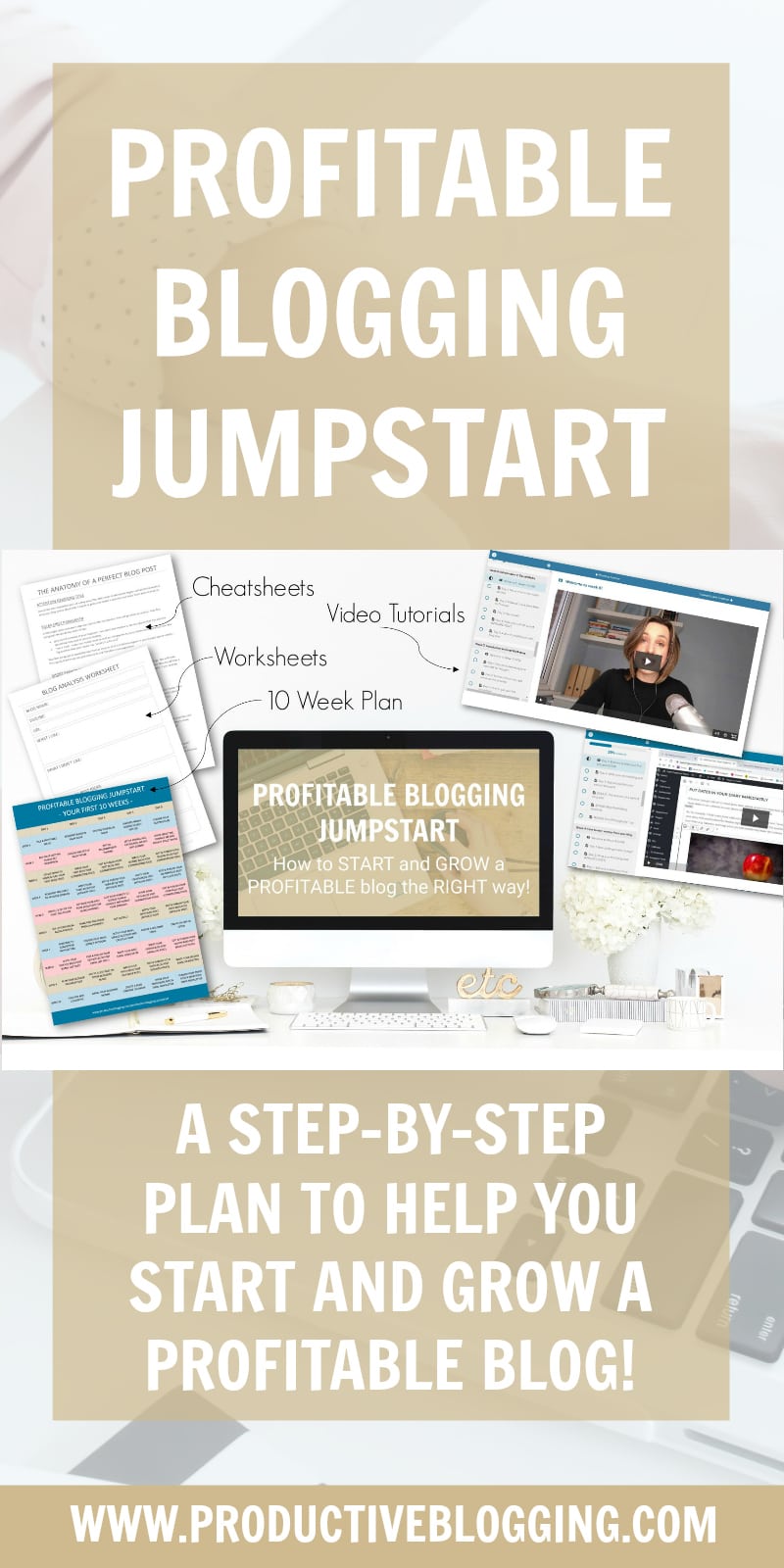 DO YOU WANT TO BE YOUR OWN BOSS? Do you want to work the hours YOU want to work? Have a job you truly ENJOY? Even LOOK FORWARD to starting work each morning? Then #ProfitableBloggingJumpstart is for you! I show you how to start a blog the RIGHT way, how to grow your new blog FAST and, most importantly, how to MAKE MONEY with your new blog ASAP!! #profitableblog #profitableblogging #blogging #newblog #newblogger #newbloggers #startablog #startblogging #startaprofitableblog #makemoneyblogging