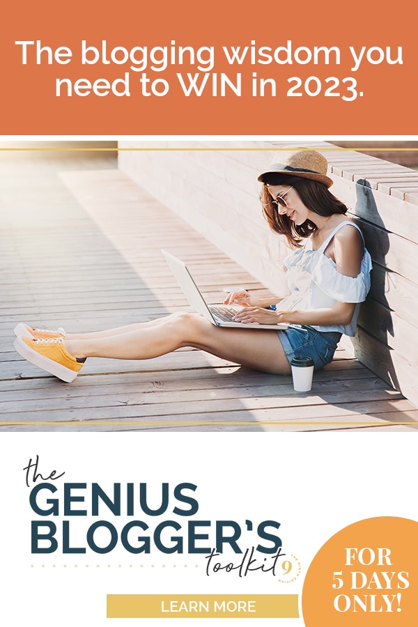 Genius Blogger's Toolkit 2023 - the blogging wisdom you need to WIN in 2023