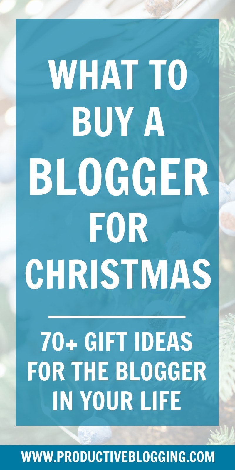 Wondering what to buy a blogger in your life for Christmas? Or are you a blogger who would like a ‘done for you’ list of Christmas present ideas to give to family and friends? Here’s what to buy a blogger for Christmas… #christmas #christmaspresents #bloggerchristmaspresents #giftguide #bloggergiftguide #presentideasforbloggers #giftideasforbloggers #presentideas #giftideas #christmaspresentideasforbloggers #christmasgiftguideforbloggers #christmasgiftideasforbloggers #productiveblogging